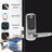 Smart Door Lock with Handle: Keyless Entry Door Lock with Keypad, Fingerprint, and App Control