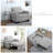 Latitude Run 36.6" Wide Convertible Chair 3-In-1 Pull Out Sleeper Futon Chair Beds with USB-1659027890