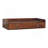 Wood Floating Circle Chestnut Bedside