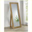 Miroir sur pied pleine longueur | Miroir rectangulaire autoportant moderne pour le salon, la chambre à coucher, le vestibule