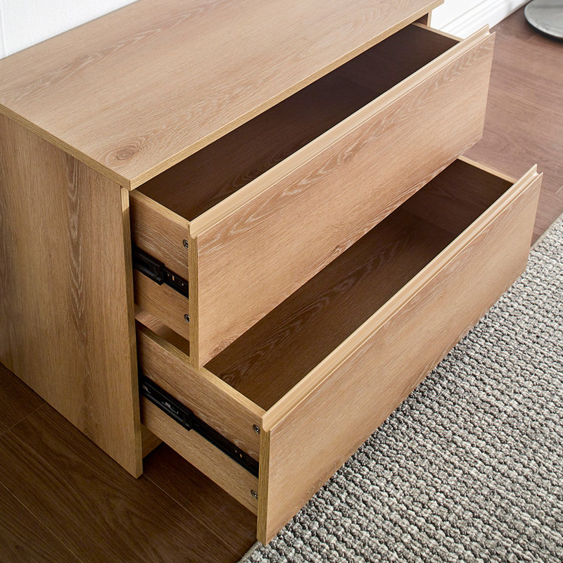 Système d'organisation en bois Rookwood, Brun