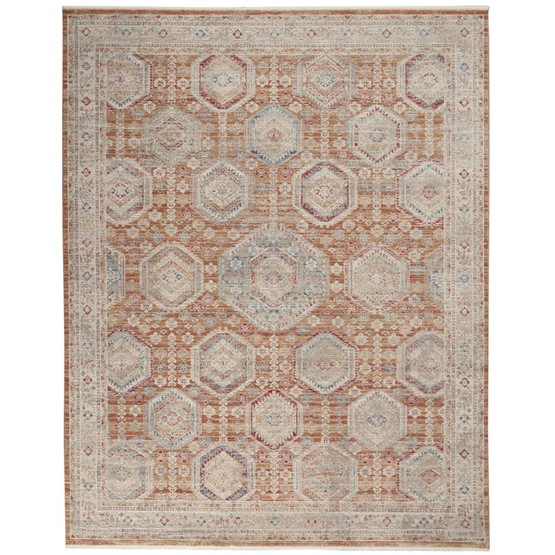 Silvian Geometric Indoor Rug, Rectangle 7'10" x 10'2"