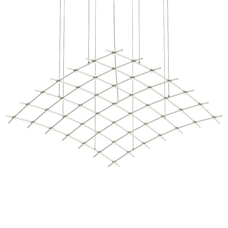 Lustre Constellation Aquarius Major, Laiton satiné, 3000 K