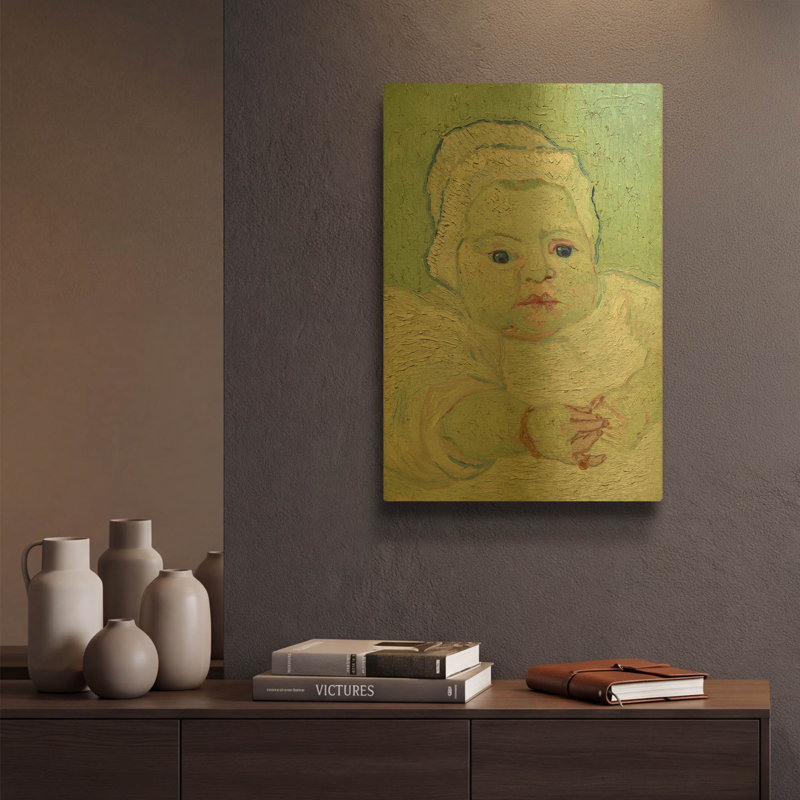 «Roulin» par Vincent Van Gogh, art mural en métal doré, 12 po x 16 po, 12 po x 16 po
