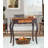 Solid Wood End Table with Storage