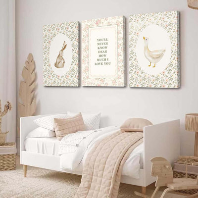 3 Piece Wrapped Canvas Print
