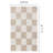 Wum Collection Cream/Beige Area Rug-1128599034-1100763585