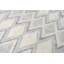 Tapis transitionnel contemporain en laine noué à la main Martene Ivory