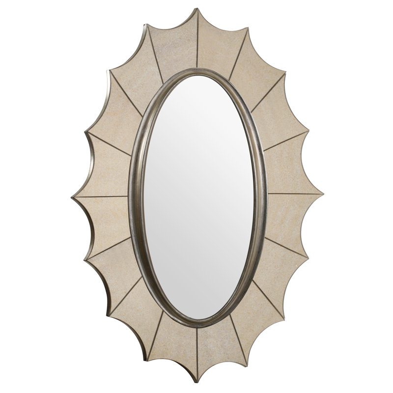 Miyoshi Glass Flat Wall Mirror