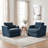 Alameda Velvet Upholstered Armchairs (Set Of 2)-119399945