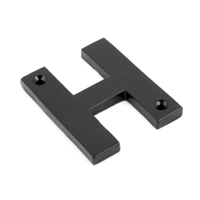 7.8cm H Metal House Letter