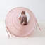 3 Sprouts Recycled Fabric Play Tunnel/Pink
