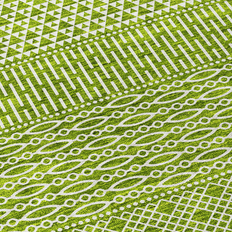 Tisdell Area Rug with Non-Slip Backing, Rectangle 10' x 14'
