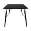 Loughguile Metal Base Dining Table-610161158