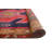 One-of-a-Kind 4'4" x 10'3" 1980s Runner Wool Area Rug in Brown and Navy