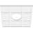 20"OD x 6"ID x 7"C x 1"P Rubik Architectural Grade PVC Contemporary Ceiling Medallion-36089124