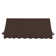 Awntech Charleston Acrylic Fabric Awning with Iron Scroll Arms