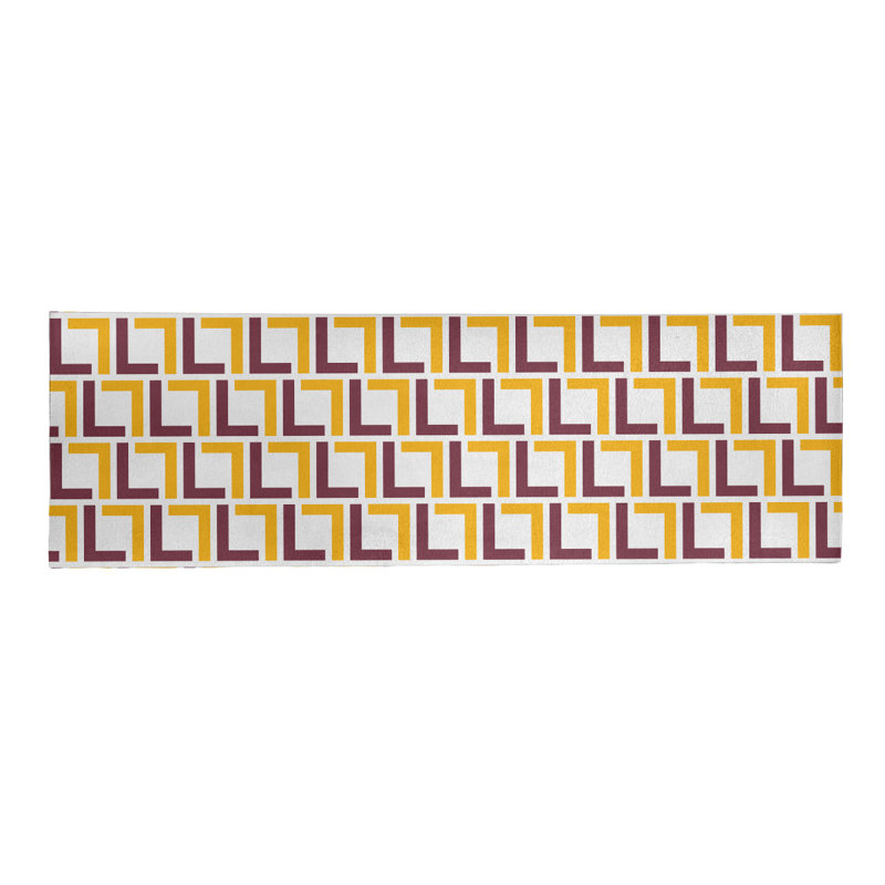 Tapis de couloir blanc