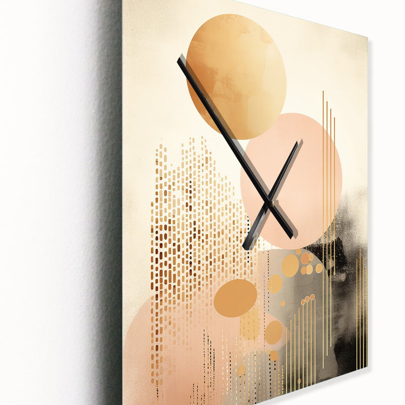 Horloge murale Pastel Grace, H 28 po x l 12 po x P 1 po
