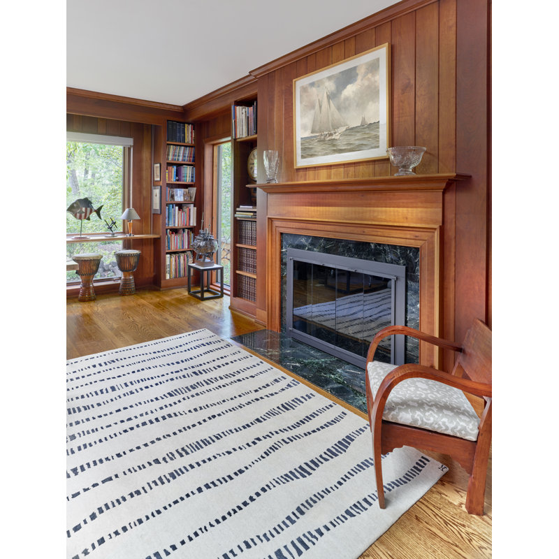 Contemporary Abstract Area Rug, Rectangle 8' x 10'