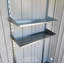 Tablettes réglables en métal Bioorte Shed P 9,6 po x l 28,3 po x H 2,9 po (paquet de 2)-101466039