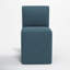 Chaise rembourrée avec roulettes Mendy-98676084