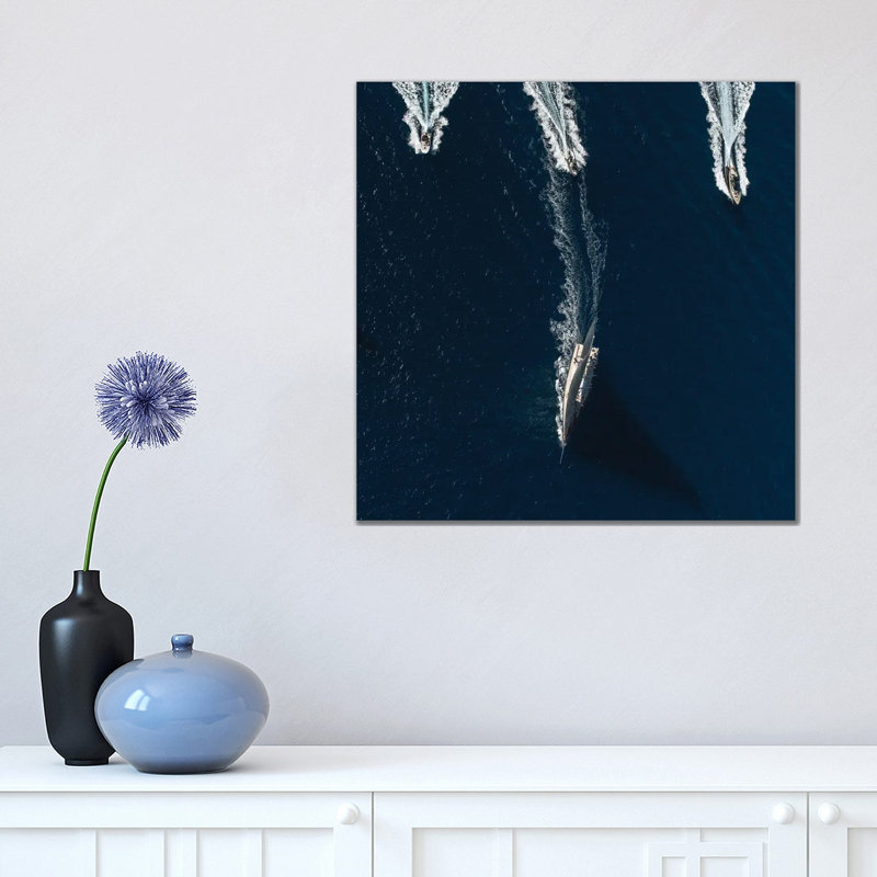 The Pursuit by Marc Pelissier - Wrapped Canvas Print, 45.72 cm H x 45.72 cm W x 3.175 cm D