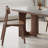 Casual simple rectangular dining table set-106917016