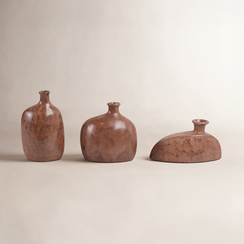 Vase de table Modern Modern, Brun