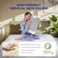 Henrika Cervical for Pain Relief, 2 In 1 Neck and Roll Neck Designs Memory Foam L62 x W40cm Soft Support Pillow