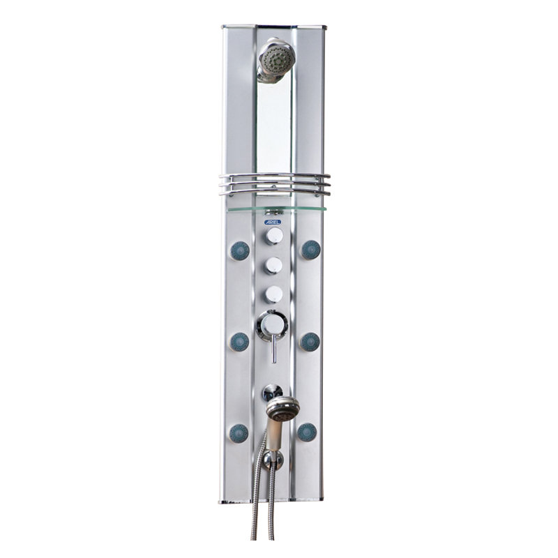 Panneau de douche thermostatique en aluminium