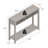 Chul 43.3" Traditional Console Table With Curved Edge Top 43.3" Traditional Console Table With Open Shelf-1855846595