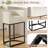 Stylish Barrel-Back Bar Stool with Cushioned Seat and Black Metal Frame (Set of 6)-2082692496-2082692499