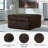 Alperin Oversized Accent Ottoman