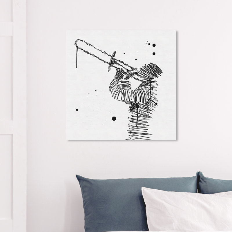 «Jazz Melody», impression sur toile tendue, H 30 po x l 30 po x P 0,8 po