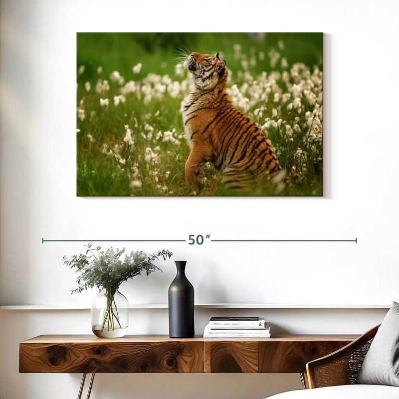 Brampt Tiger Cub, 26" H x 39" W