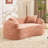 Chenille Curved ompressed sofa-842918236