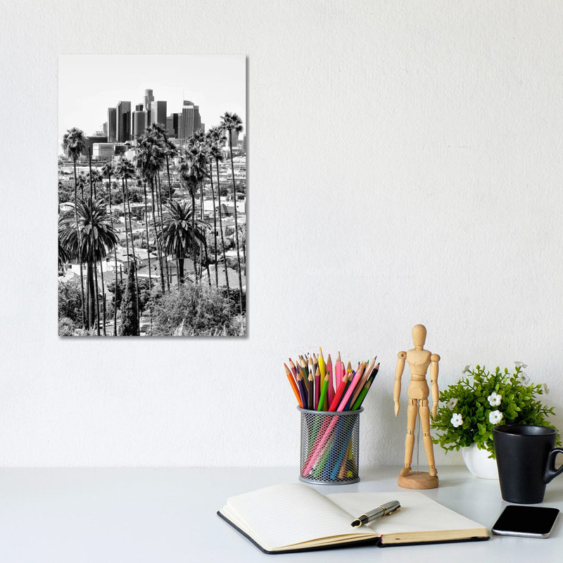 L.A by Philippe Hugonnard - Wrapped Canvas Print, 20.32 cm H x 30.48 cm W