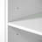 Kitchen Storage Cart on 4 Wheels with 4 Door Shelves and Drop Leaf-457905506