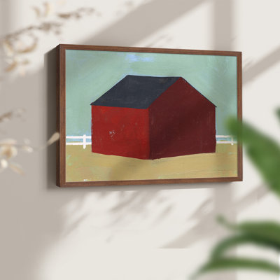 Big Red One III -Framed Print - Restickable