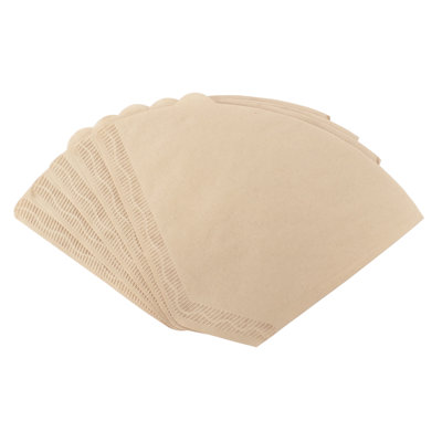 5 Size 4 Brown Coffee Filter Paper Cones