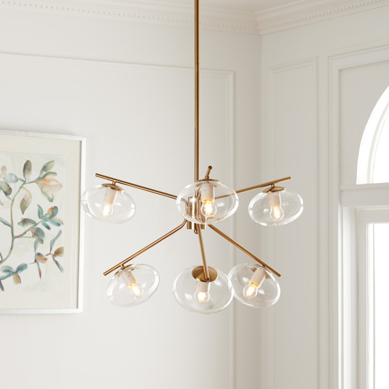 Lustre sphérique spoutnik 6 lumières Vincenza