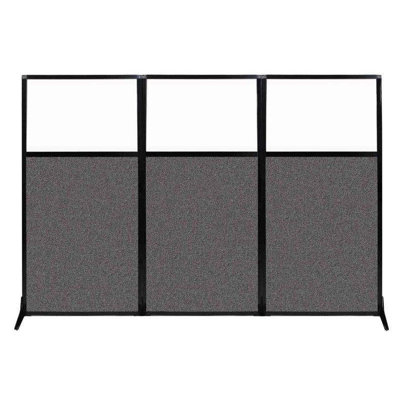 Paravent autoportant, H 70 po x l 99 po, Gris anthracite