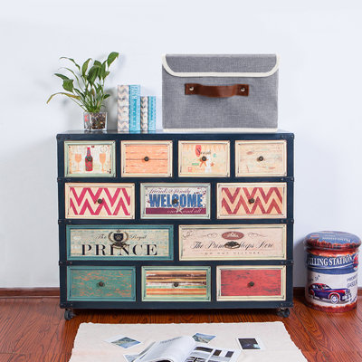 Three Posts™ Baby & Kids Fabric Decorative Bin