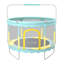 Living And Home 120cm Round with Safety Enclosure Kid / Toddler Trampoline