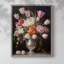 Série FLORAL DCCXCVII - Impression encadrée de qualité supérieure - Prêt à être accroché - Aucun clou requis-1950144858-1950144859