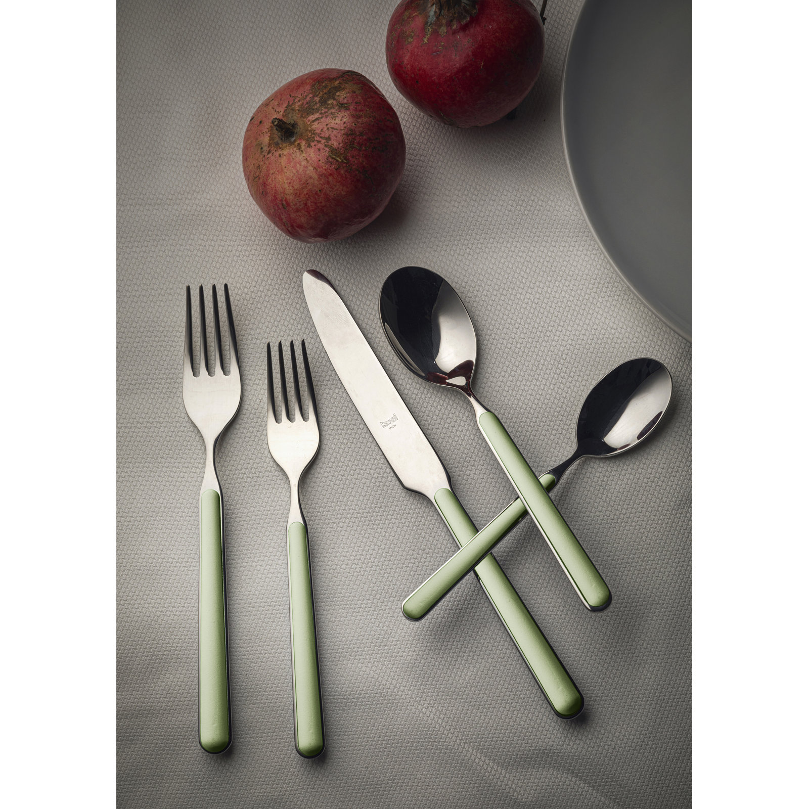 Fantasia Flatware Set - Service for 4, Sage
