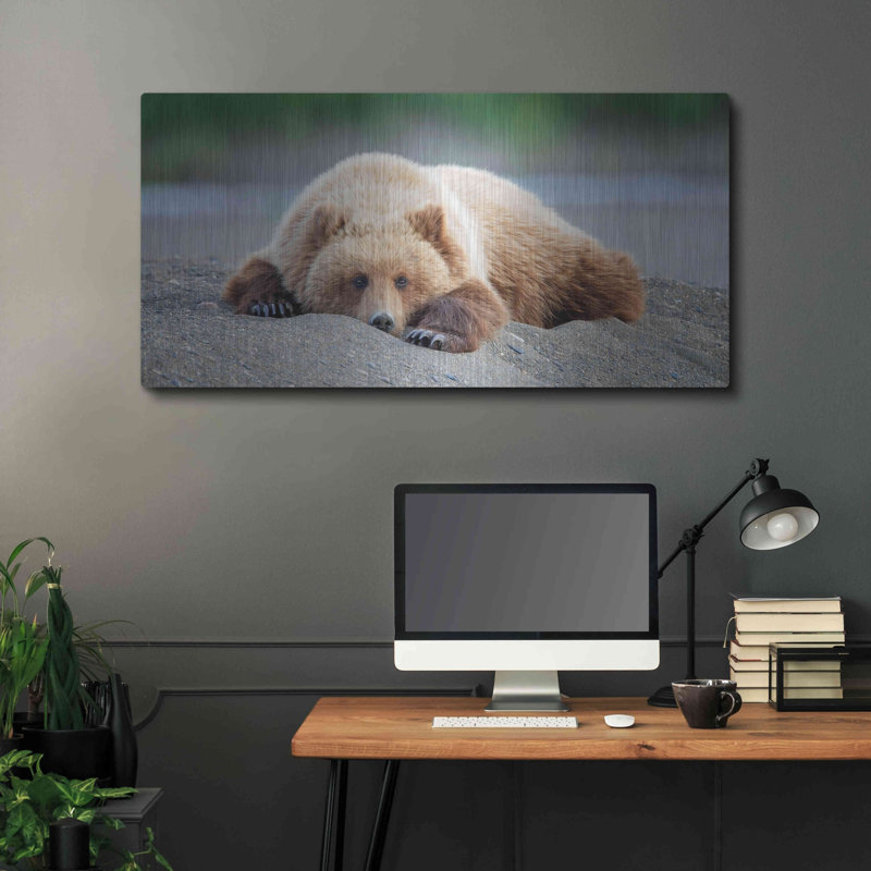 «Bear Life X» par PH Burchett, H 24 po x l 48 po