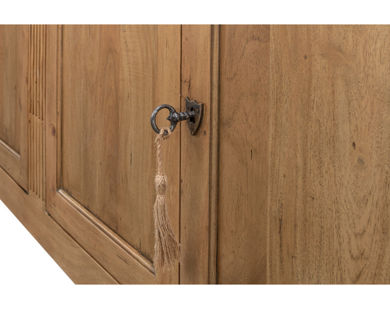 Carreiro 79'' W Solid Wood Sideboard, Driftwood