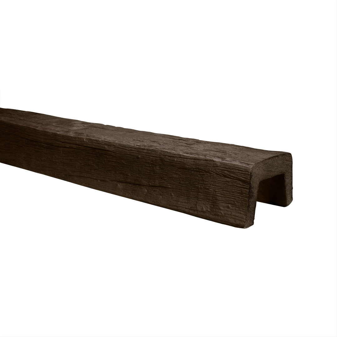 3-7/8 in x 5-7/8 in x 153 in. Modern Faux Wood Beam Architectural Products by Outwater L.L.C. 
